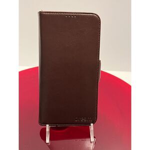 Dreem Iphone 13 ProMax vegan leather phone case/stand/wallet EUC MagSafe / RFID